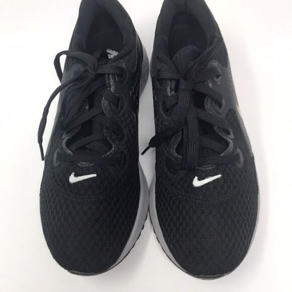 Nike Legend React Womens Size 7 Running Shoes Black Metallic Gold AA1626 004 - Picture 7 of 15